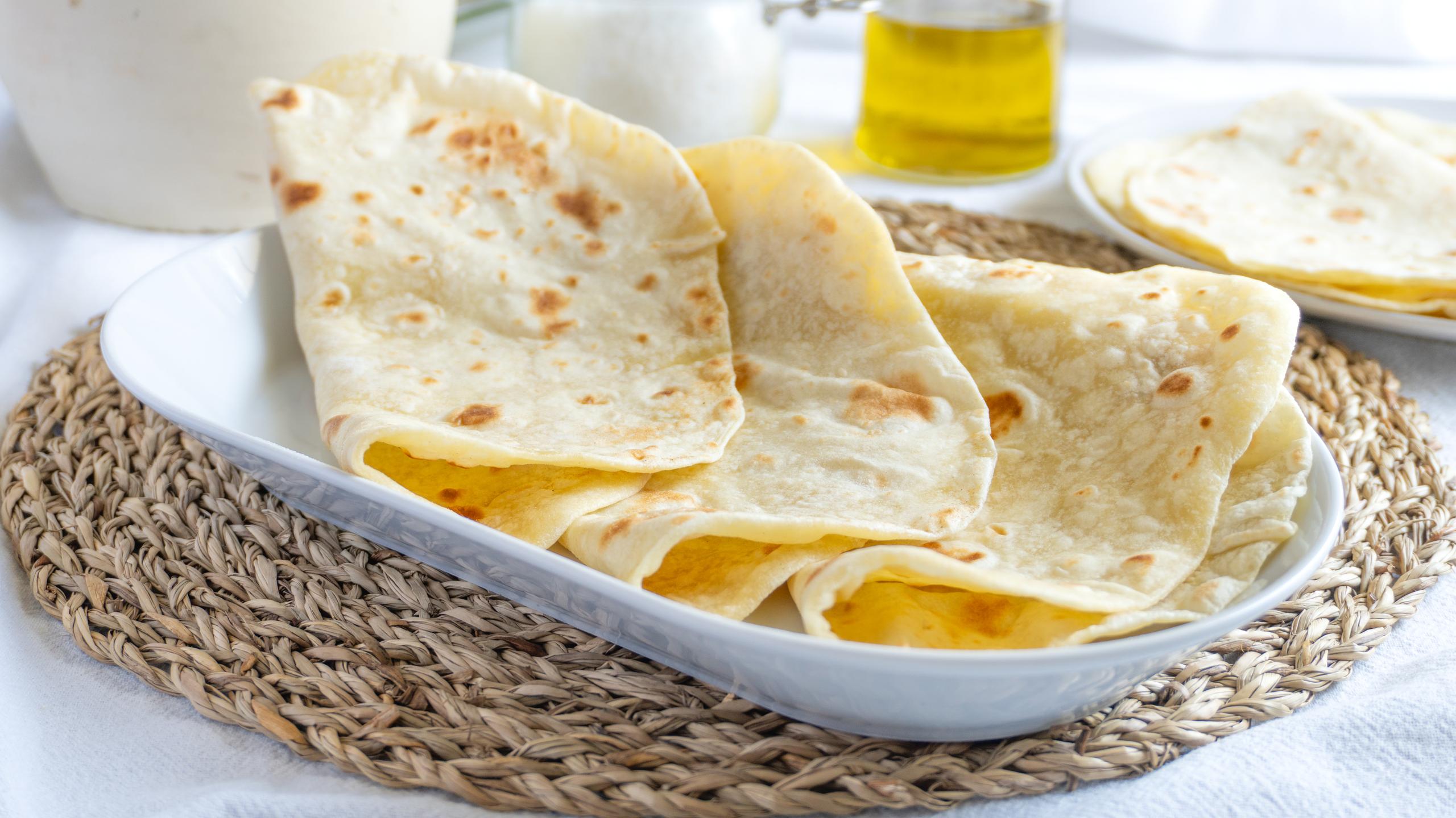 Tunna piadinas med olja