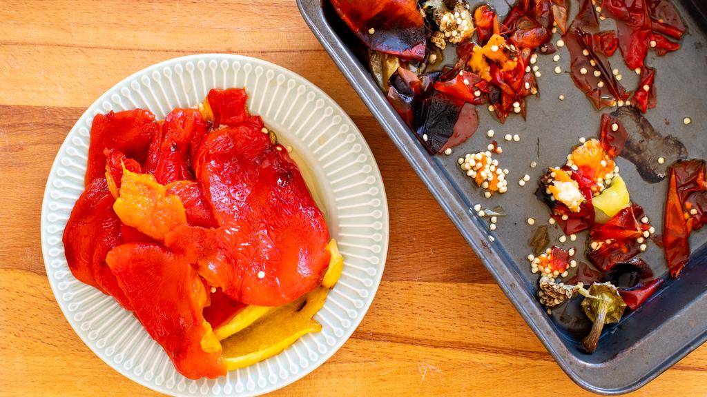 Paprika- och valnötspesto