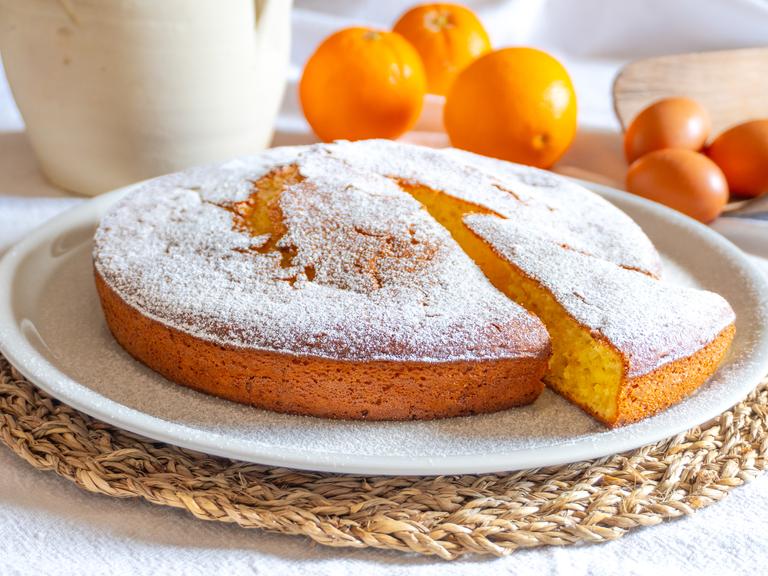 Ricotta- och apelsinkaka