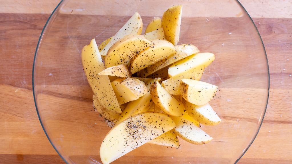 Ugnsrostad kyckling med potatis